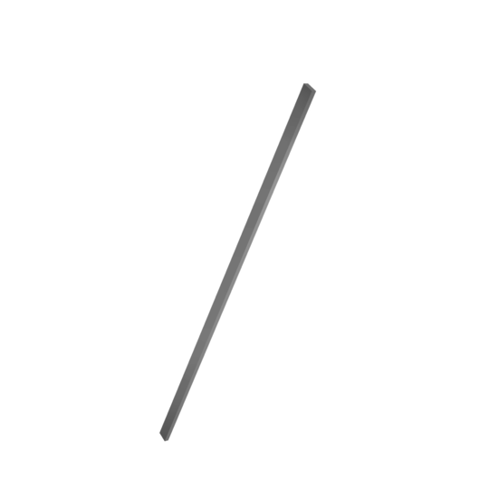 Titanium 3/8 X 1 X 36 inch Titanium Rectangular Bar